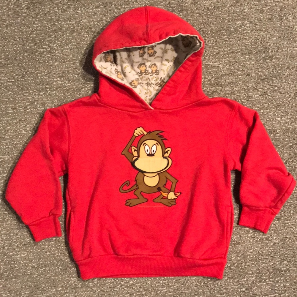 Unique Toddler AniPals interactive monkey hoodie